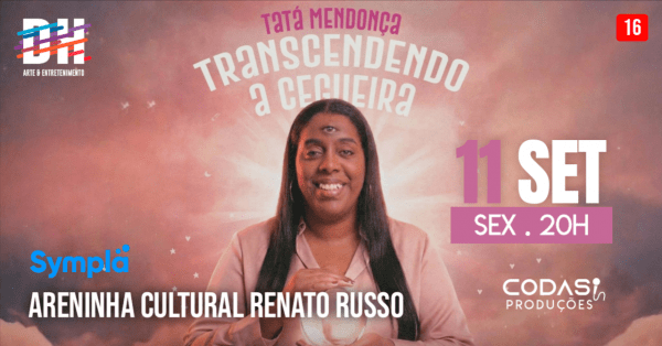 Tatá Mendonça em "Transcendendo a Cegueira" - Ilha do Governador