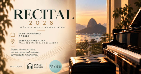 Piano Solo das Crianças e Adolescentes - Recital de Piano 2026