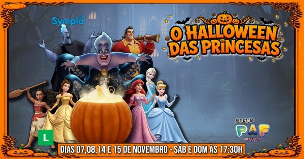 Halloween das Princesas
