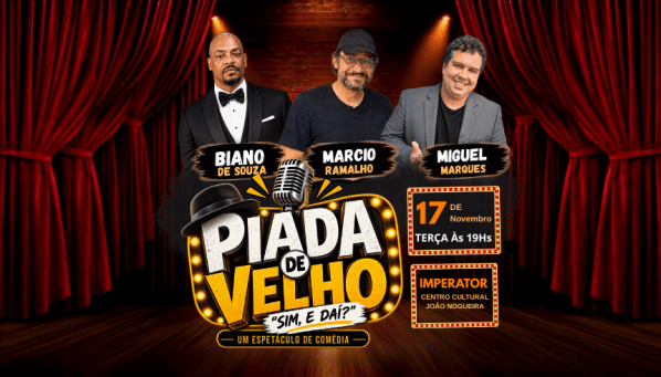 Piada de Velho sim, e daí?