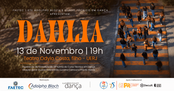 Vitrine Uerj| Espetáculo de dança DAHLIA | ETEAB | Gratuito