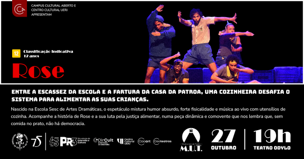 MUT - 2ª Mostra Uerj de Teatro | Espetáculo ROSE | Gratuito