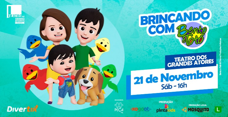 Brincando com Bento e Totó