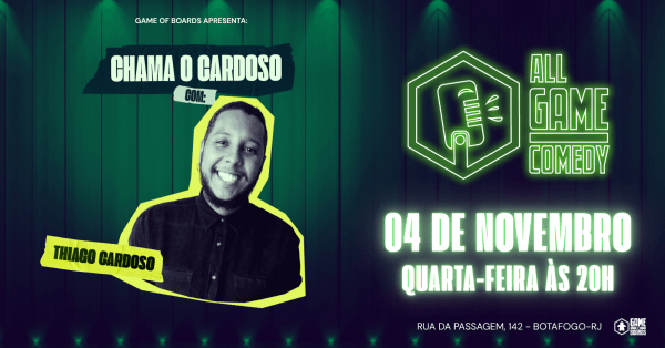 CHAMA O CARDOSO com THIAGO CARDOSO