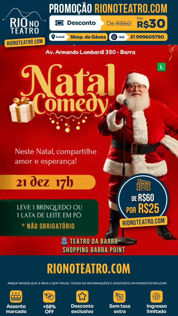Natal Comedy – Show Especial de Fim de Ano!